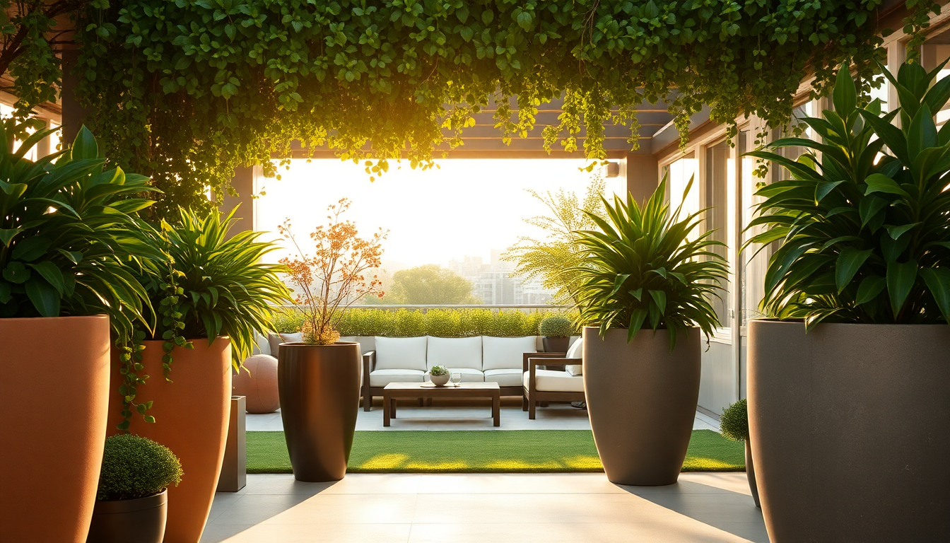 A guide to use Large Planters the right way for your favorite plants
