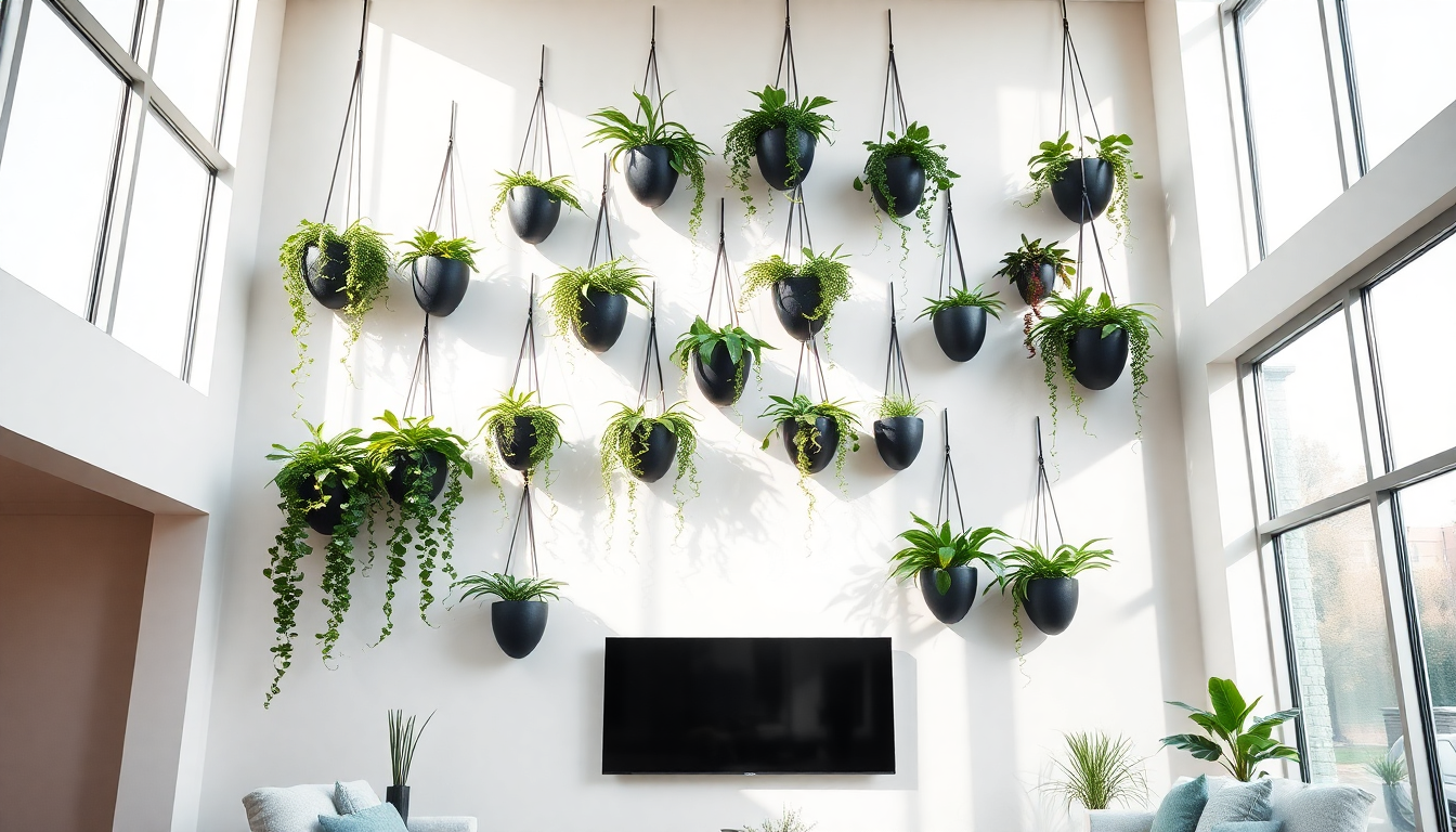 The Benefits of Wall Hanging Pots: Space-Saving and Stylish