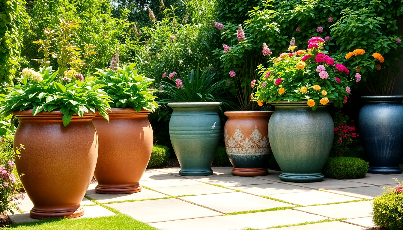 Elevate Your Garden with Big Garden Pots: Discover the Perfect Fit for Your Outdoor Oasis