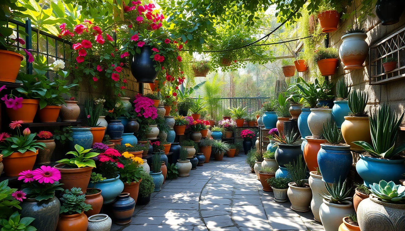 The Allure of Garden Pots: Crafting a Stunning Outdoor Sanctuary