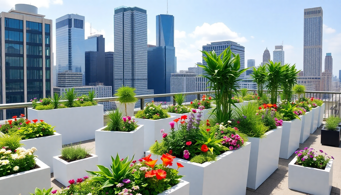 How to boost appearance of your Outdoor Spaces with Premium FRP Planters