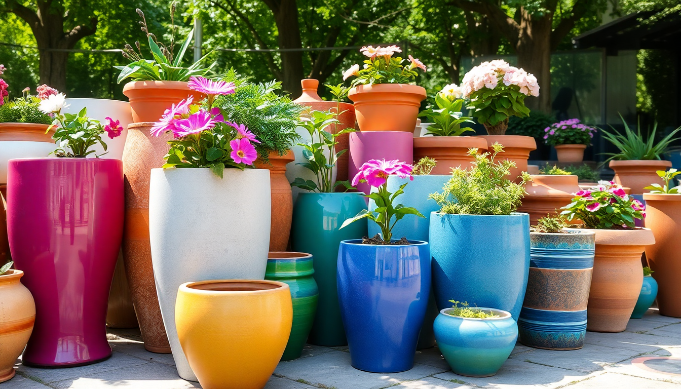 Garden Pots That Dazzle: A Curated Collection for the Discerning Gardener