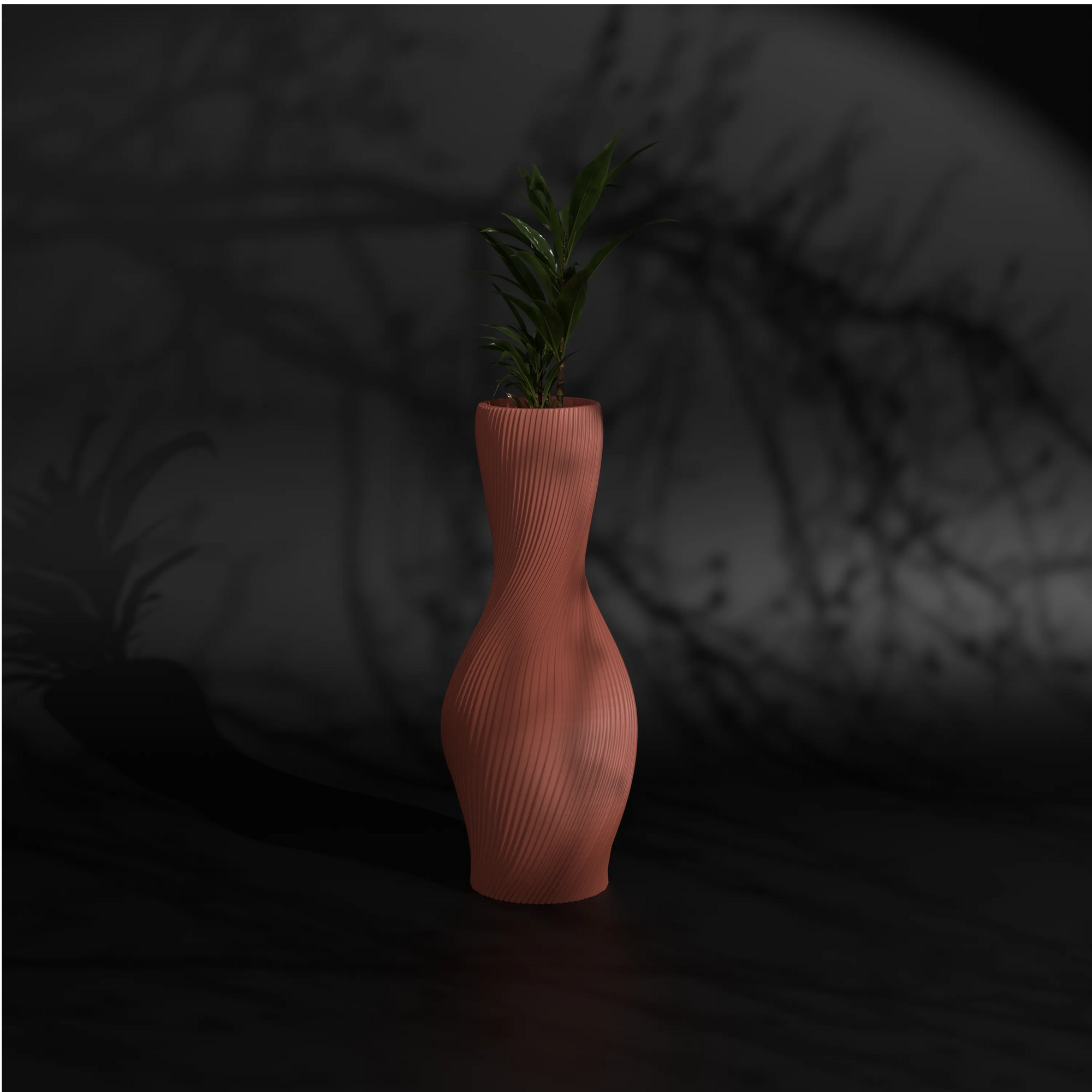 Swirl Twist M |  FRP Plant Pot | 30 inch