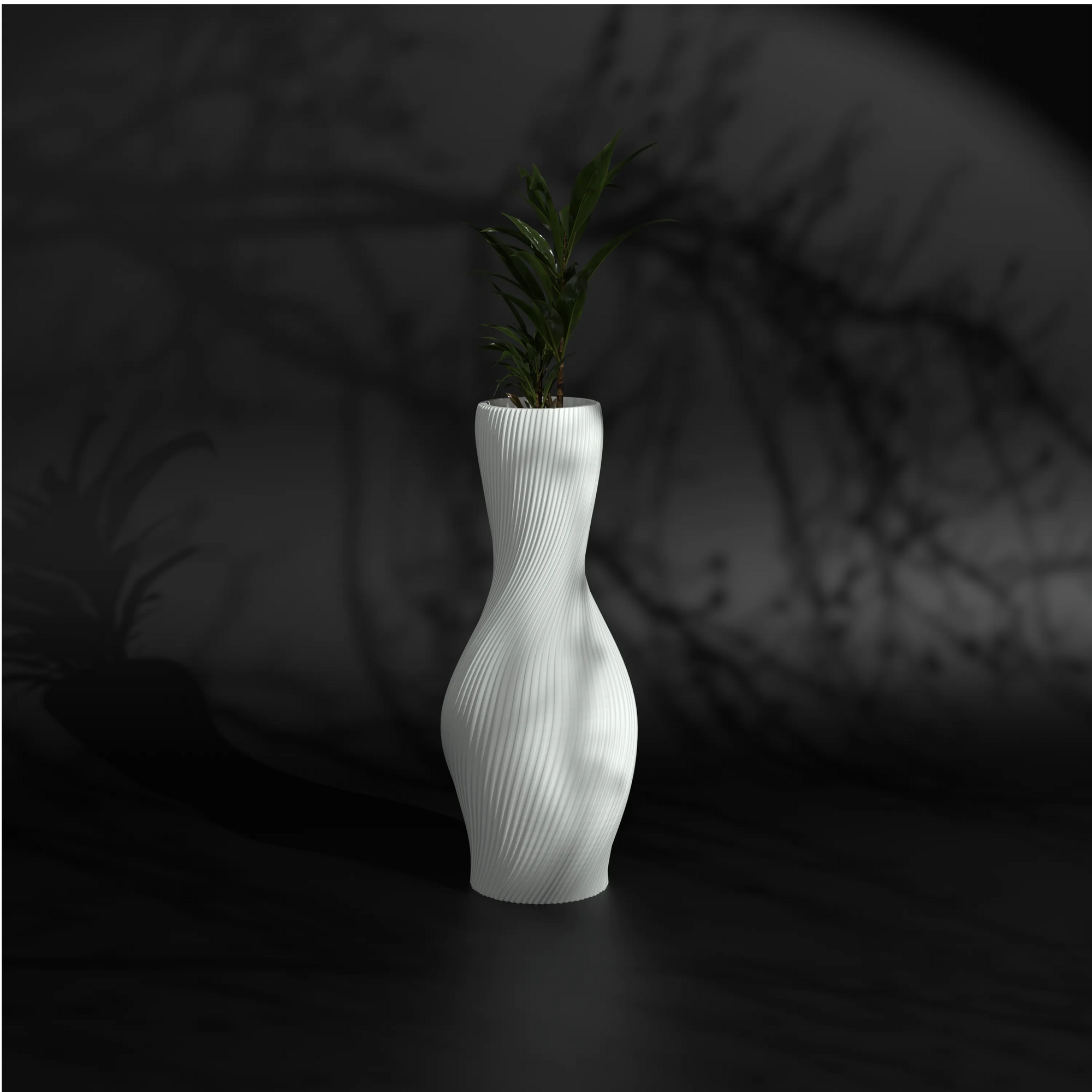 Swirl Twist M |  FRP Plant Pot | 30 inch