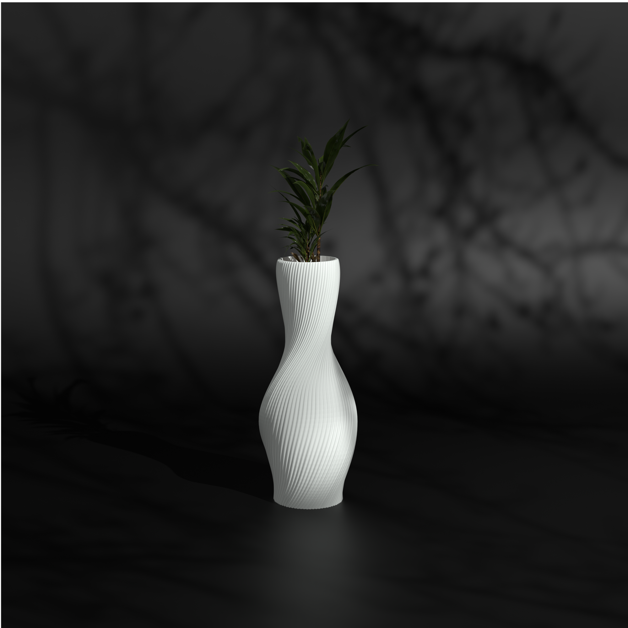 Swirl Twist S | Small Size FRP Plant Pot