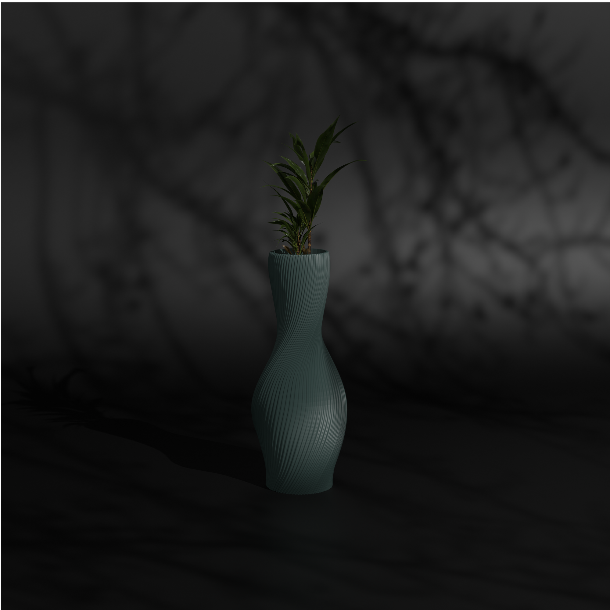 Swirl Twist S | Small Size FRP Plant Pot