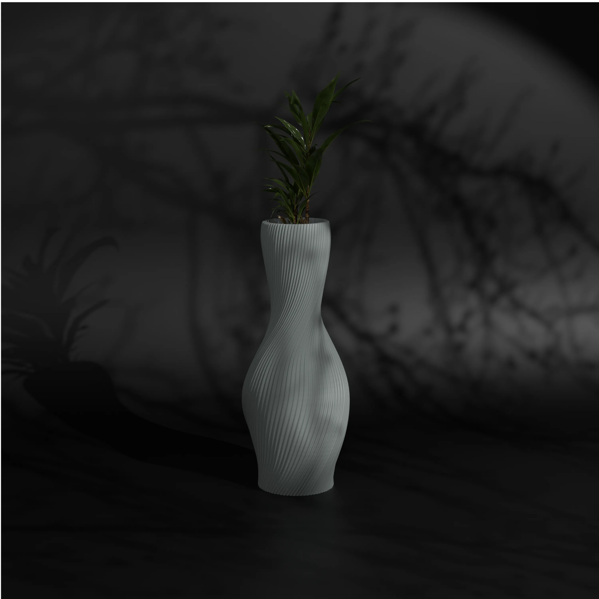 Swirl Twist M |  FRP Plant Pot | 30 inch