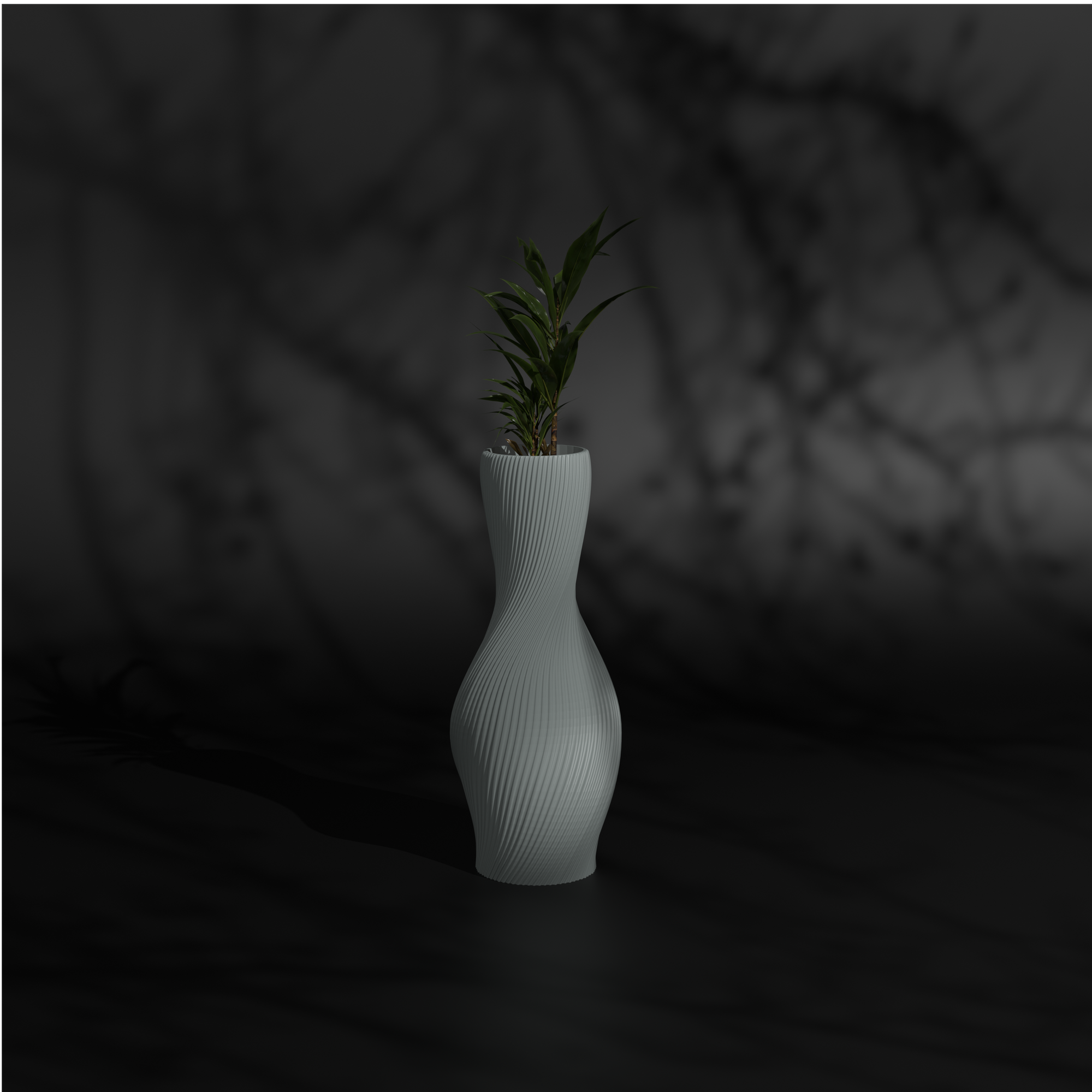 Swirl Twist S | Small Size FRP Plant Pot