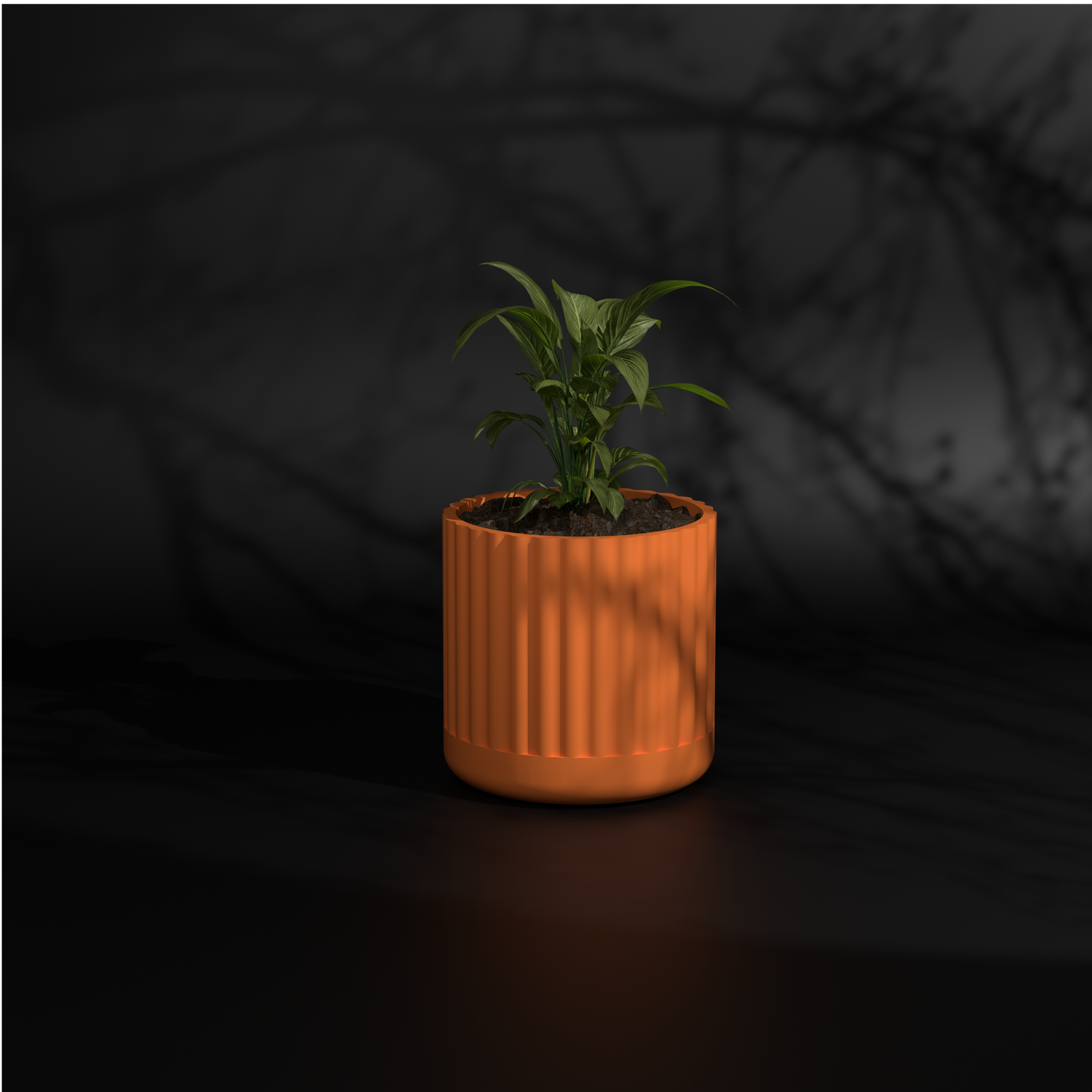 Fluted Polo M | Medium Size Plant Pot