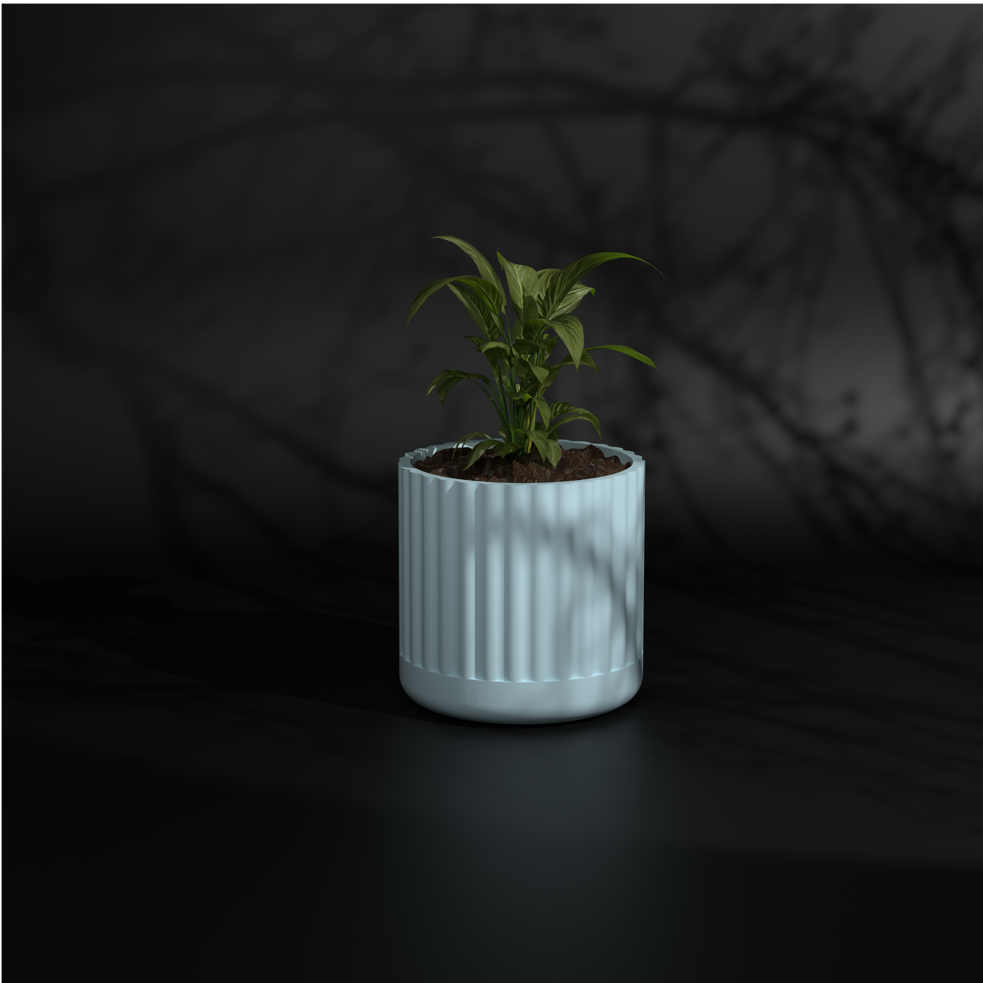 Fluted Polo M | Medium Size Plant Pot