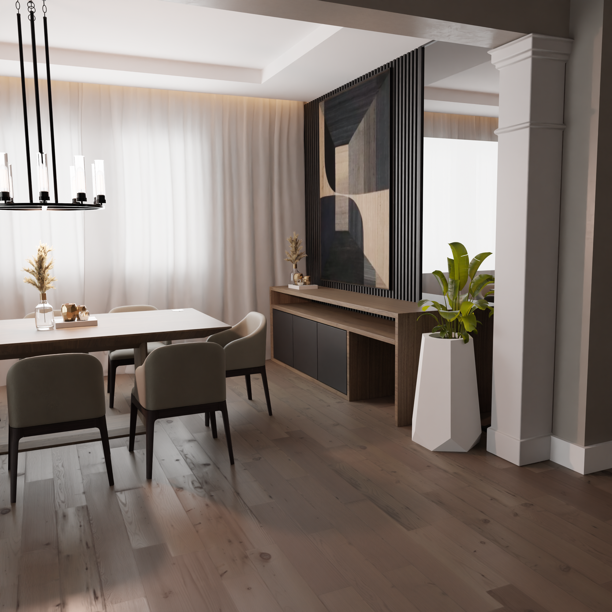 Hexagram L Gallery by The Workshop