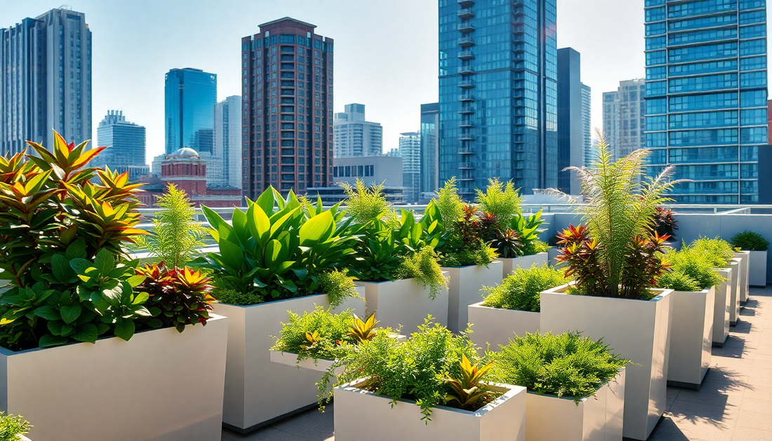 Elevate Your Outdoor Oasis with Premium FRP Planters from Gallery by The Workshop