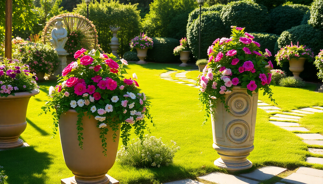 How to create a Garden Oasis with FRP Flower Pots: Timeless Style and Durability
