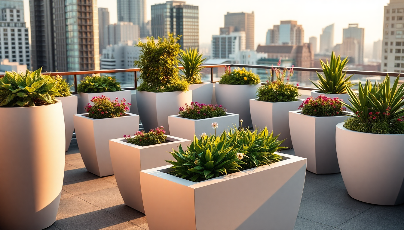 Luxury Meets Functionality: The Top FRP Planters Manufacturers in Jabalpur