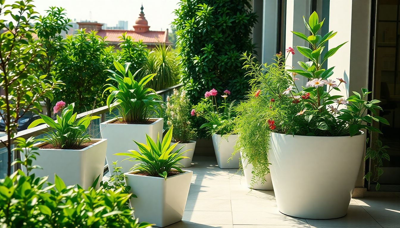 Eco-Friendly Gardening: How FRP Planters Support a Sustainable Lifestyle in India
