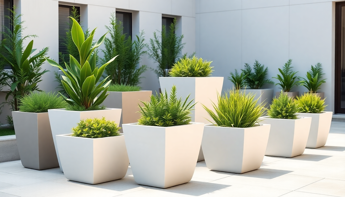 Elevate Your Space with Designer FRP Planters: A Comprehensive Guide
