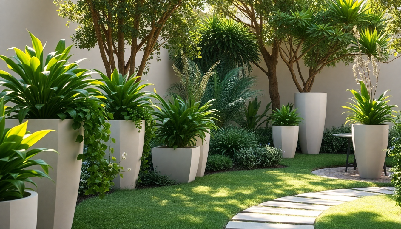 Use Stylish & Durable FRP Plant Pots for Modern Gardens