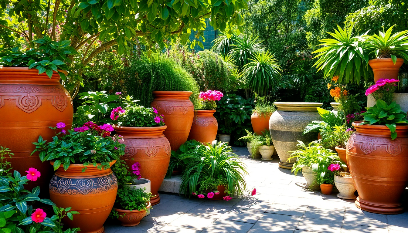 Create Stunning Displays: How to Choose the Perfect Large Garden Pots