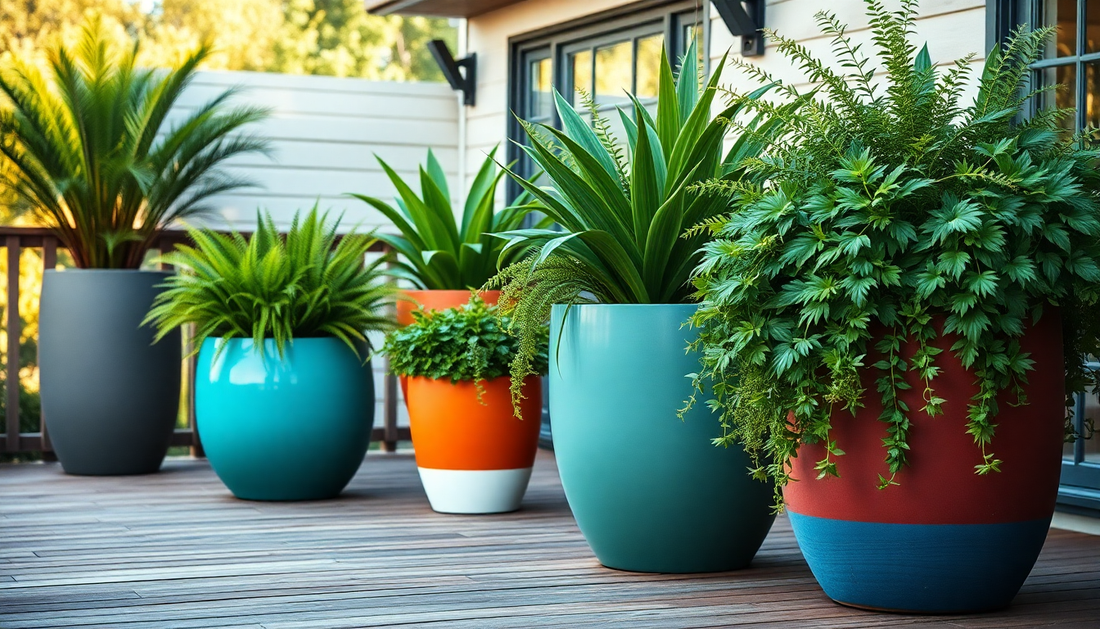 Go Bold with Big Outdoor Plant Pots – Transform Your Patio or Balcony Instantly