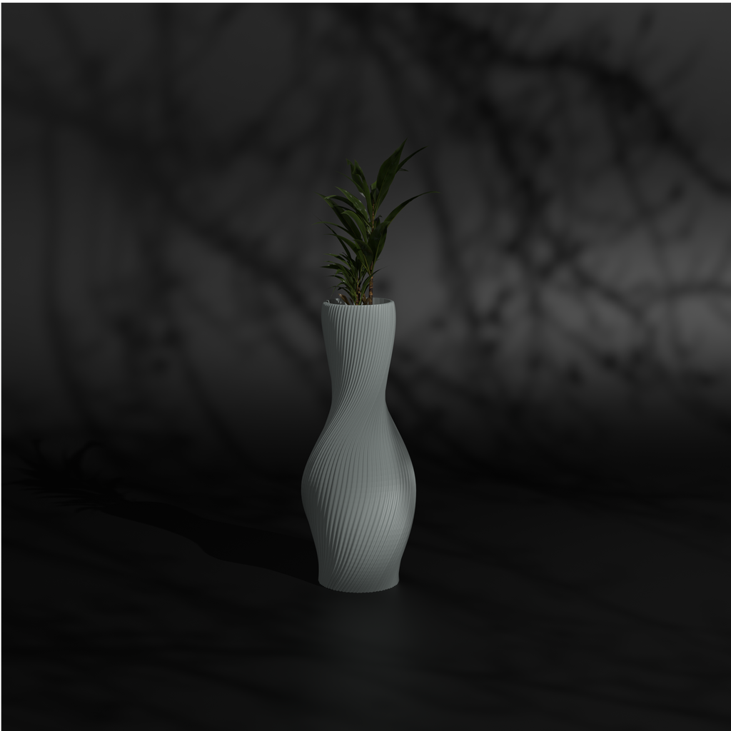 Swirl Twist S | Small Size FRP Plant Pot