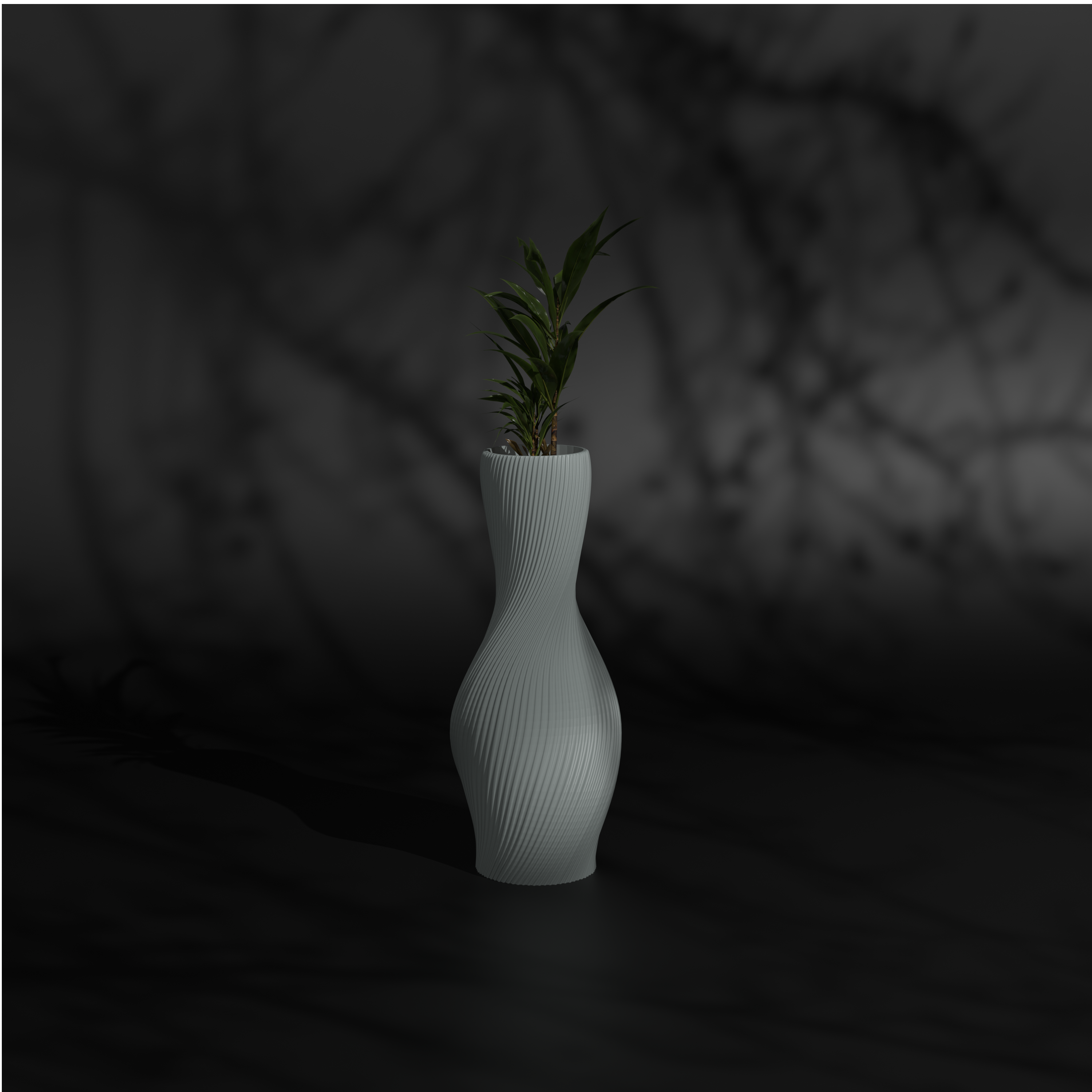 Swirl Twist S | Small Size FRP Plant Pot