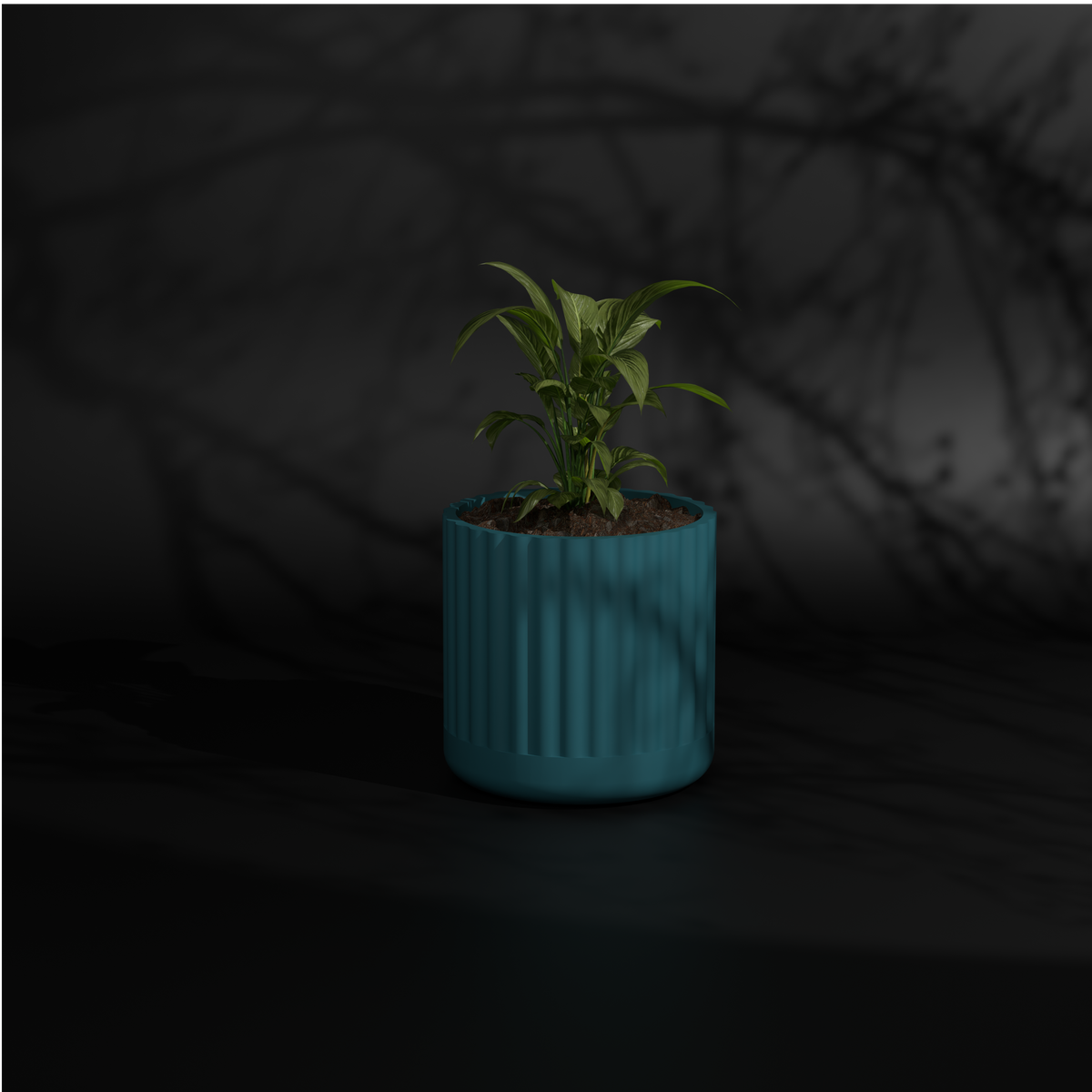 Fluted Polo M | Medium Size Plant Pot