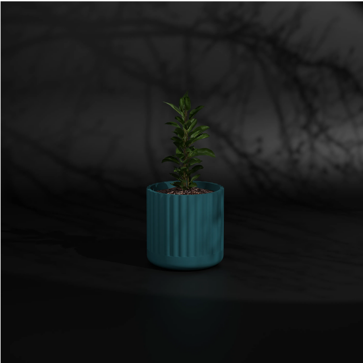 Fluted Polo S | Small Size FRP Plant Pot