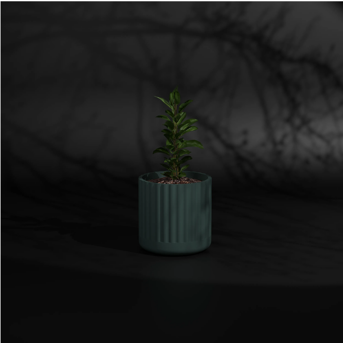 Fluted Polo S | Small Size FRP Plant Pot
