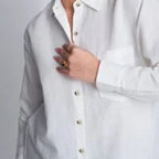 White Linen Shirt