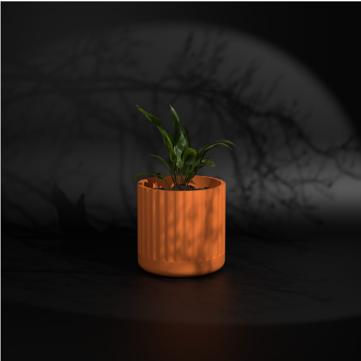 Fluted Polo L | Big Size Plant Pot | FRP Planter