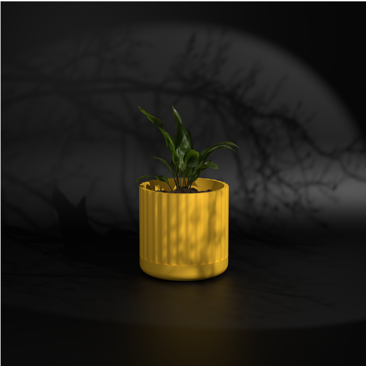 Fluted Polo L | Big Size Plant Pot | FRP Planter