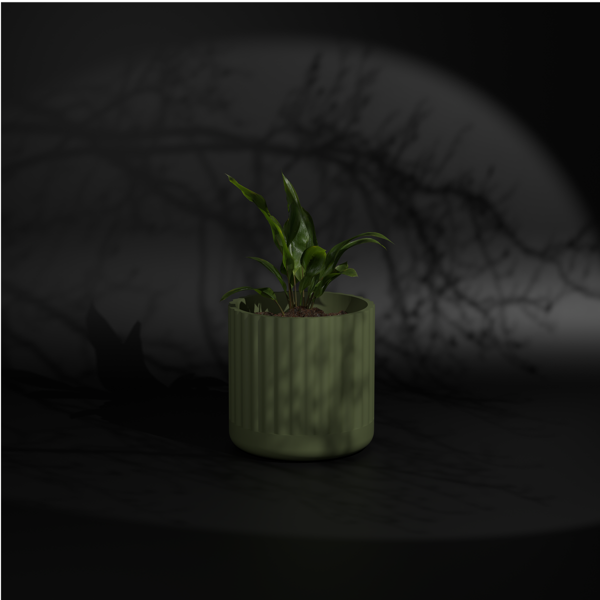 Fluted Polo L | Big Size Plant Pot | FRP Planter