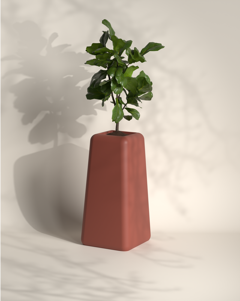Banum Tall | Modern FRP Planter | 32 Inch