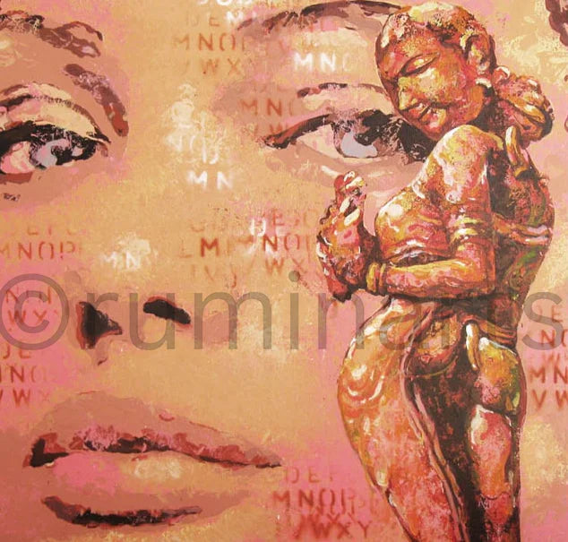 Acrylic On canvas, Size-20x20Inch