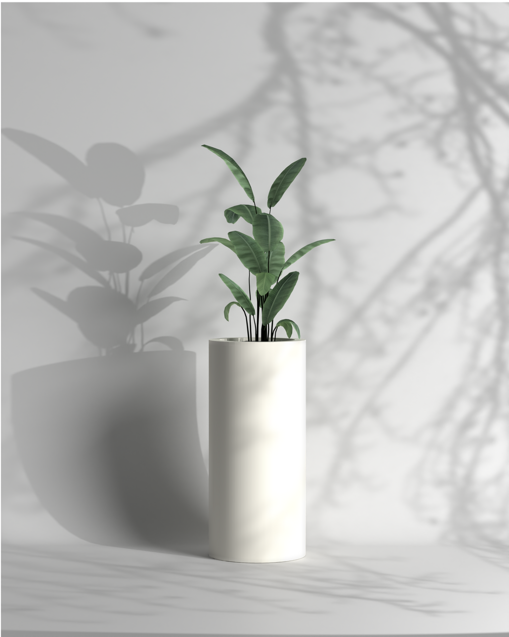 Atada L - FRP Planter for indoor and outdoor spaces