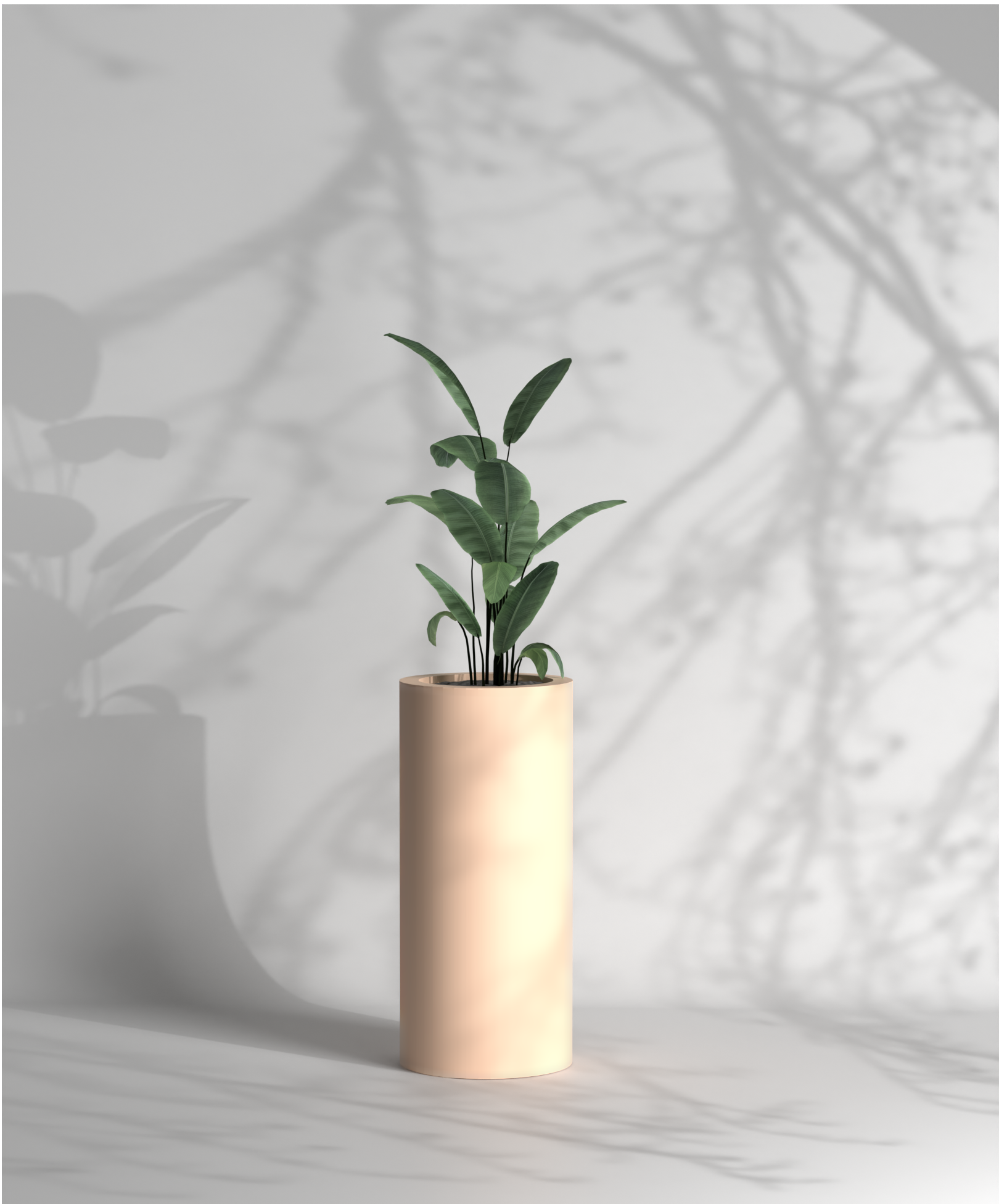 Atada L - FRP Planter for indoor and outdoor spaces Gallery by The Workshop