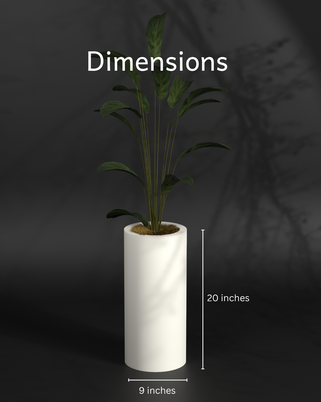 Atada L - FRP Planter for indoor and outdoor spaces Gallery by The Workshop