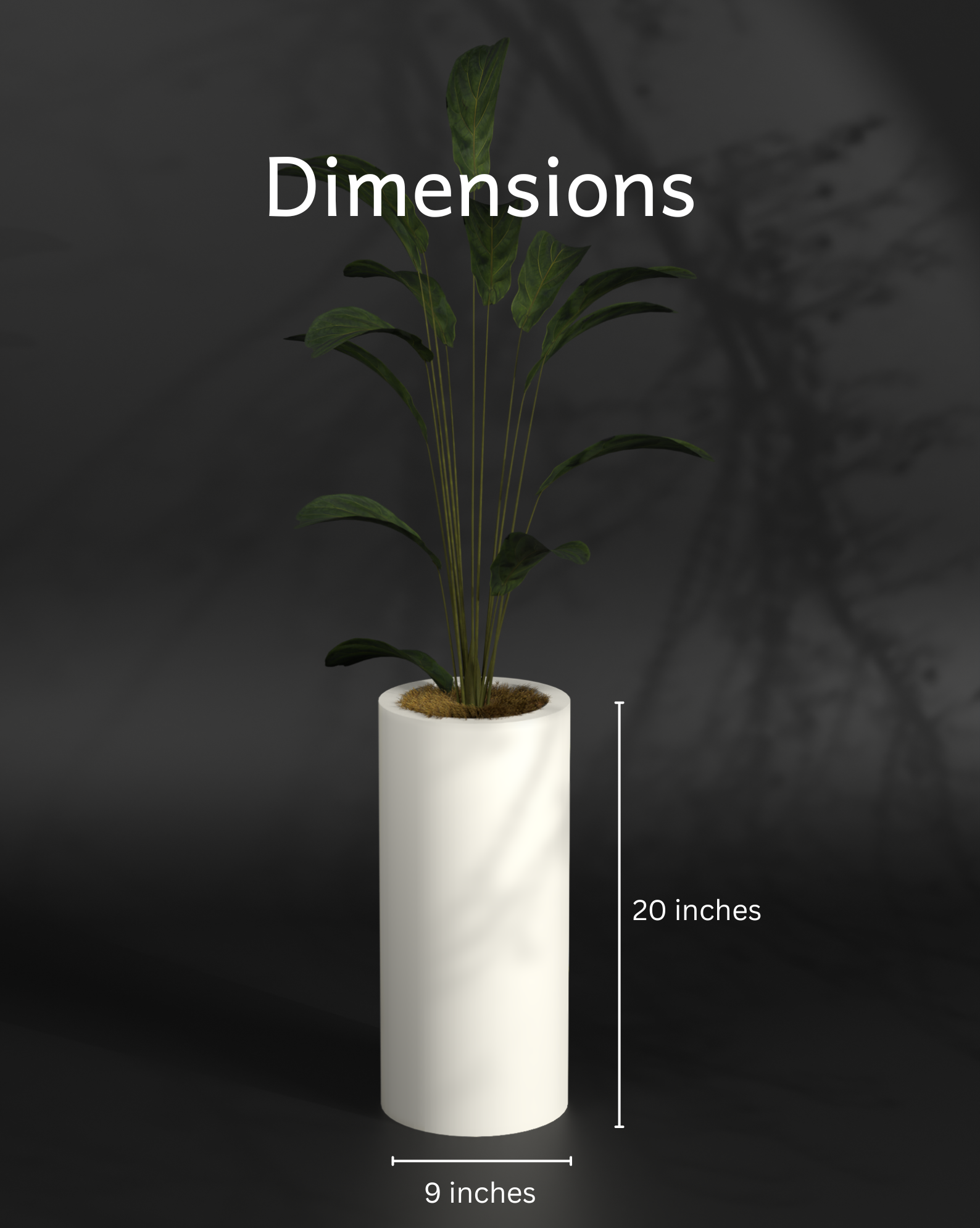 Atada L - FRP Planter for indoor and outdoor spaces Gallery by The Workshop