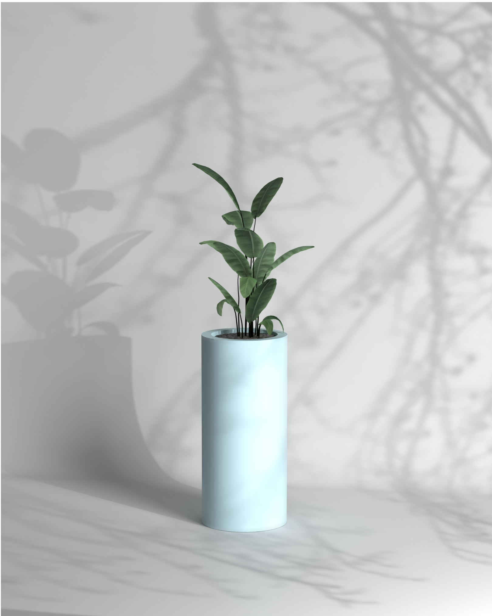 Atada L - FRP Planter for indoor and outdoor spaces Gallery by The Workshop