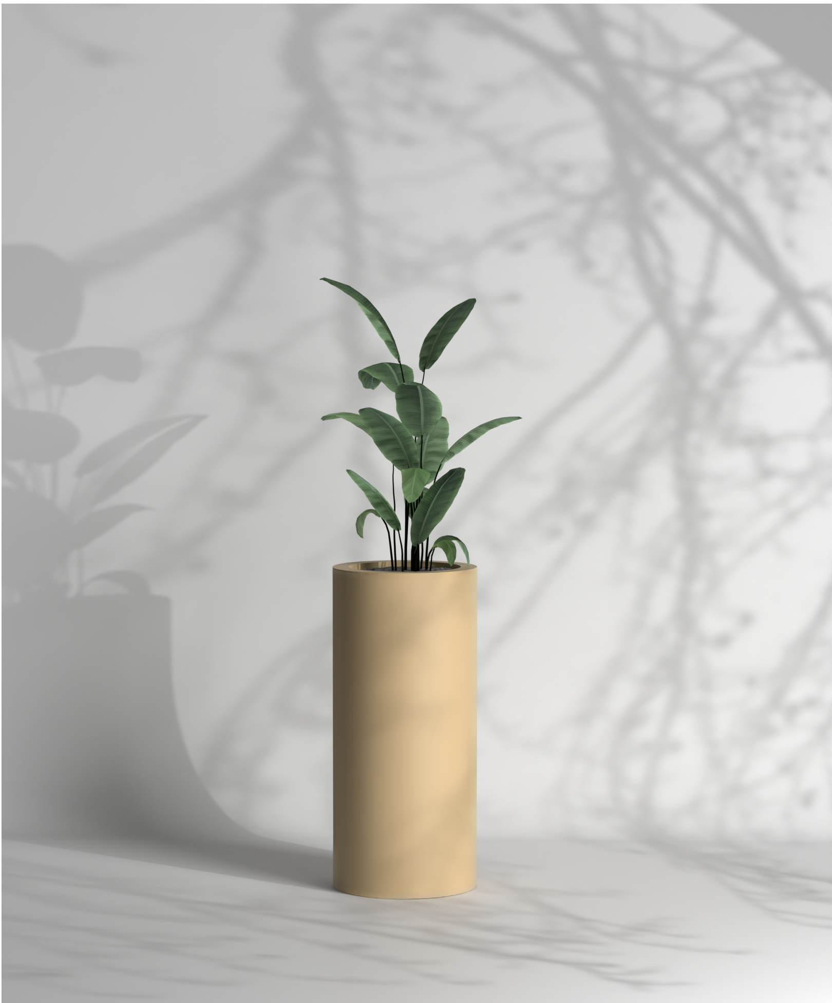 Atada L - FRP Planter for indoor and outdoor spaces Gallery by The Workshop