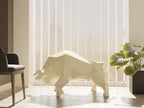 Bull Low Polygon L Gallery by The Workshop