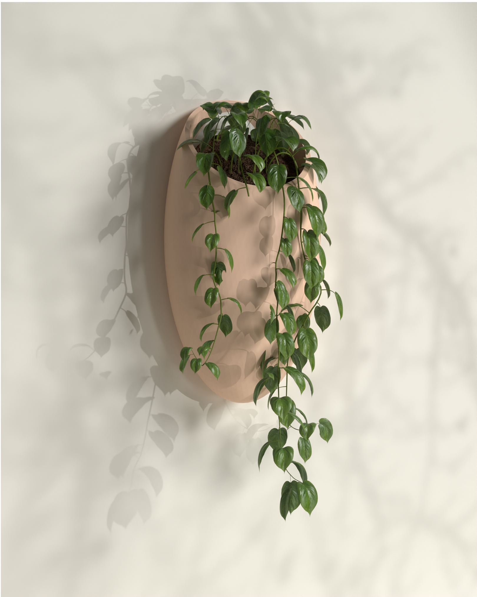 flat back hanging planter Cocoon