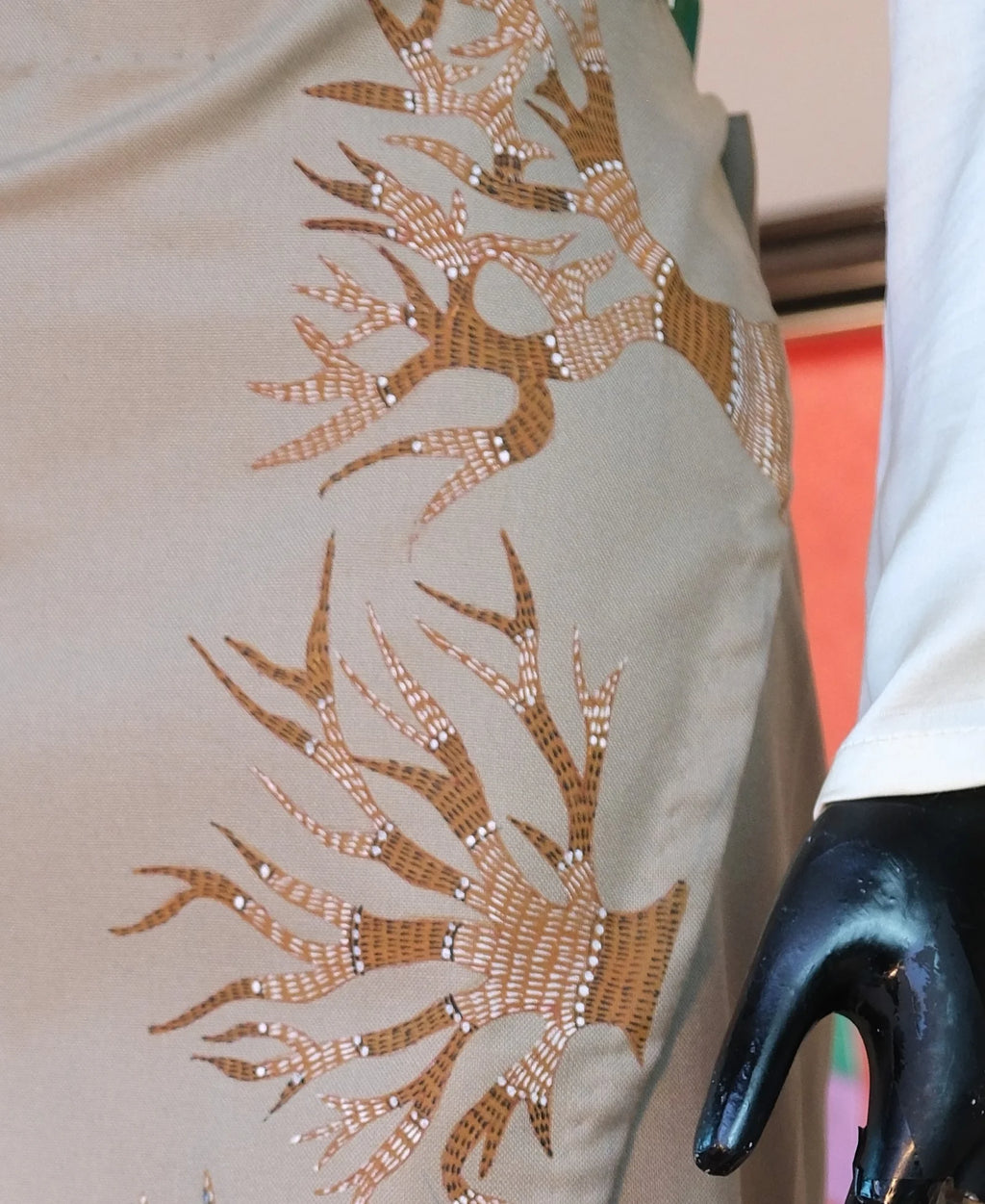 Hand Painted Skirt and Top