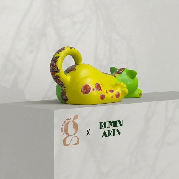 Yellow Cat - Rumin Arts Collection