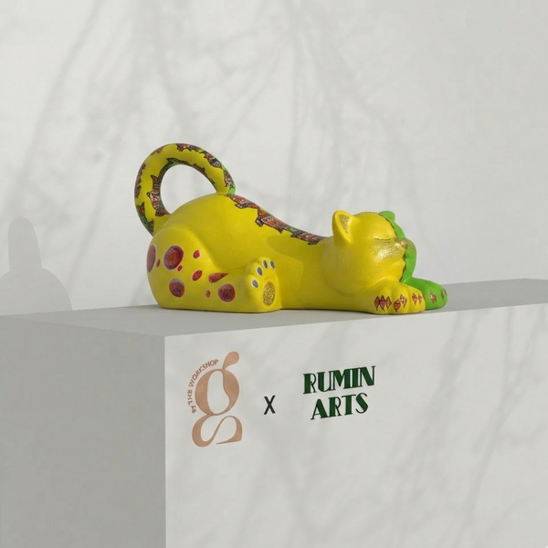 Yellow Cat - Rumin Arts Collection