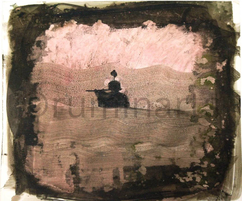 Sailing Alone with Supreme, Size- 10×10 Inch