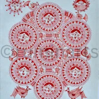 Khobar-Story of seven Sisters, Size: 11×14 Inch