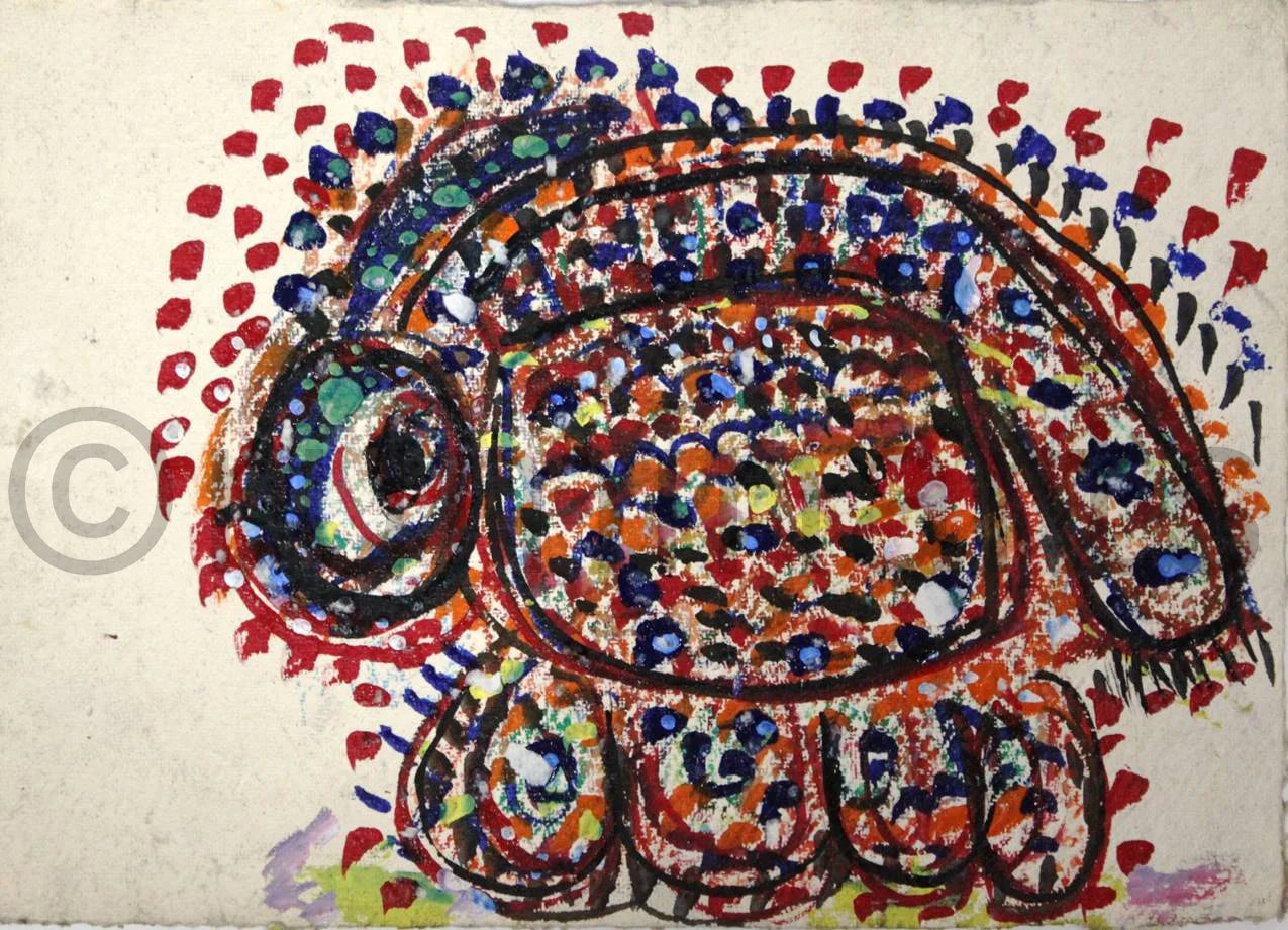 Loaded creature, Size-9×11 Inch