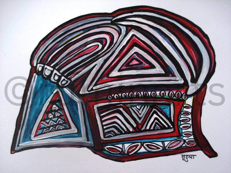 Acrylic on Paper, Size-10×16Inch