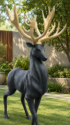 Majestic-Stag, | Raindeer Sculpture